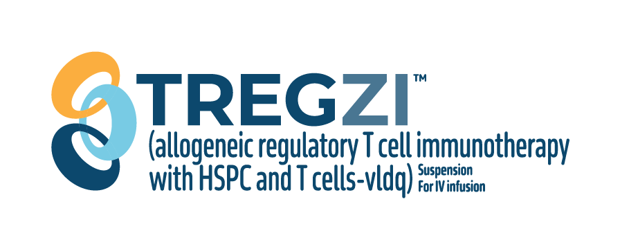 TREGZI™ (allogeneic regulatory T cell immunotherapy with HSPC and T cells-vldq) logo